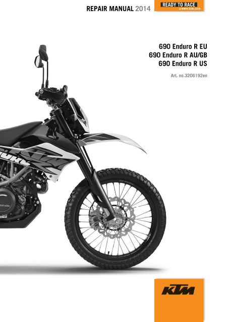 2014KTM690Enduro维修手册插图