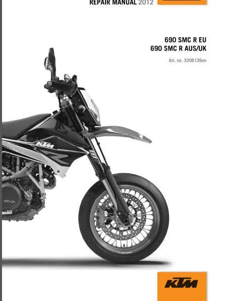 2012KTM690SMC690维修手册插图
