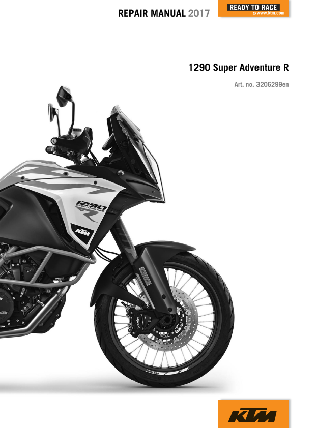 2017KTM1290SuperAdventureR维修手册KTM1290ADVR插图