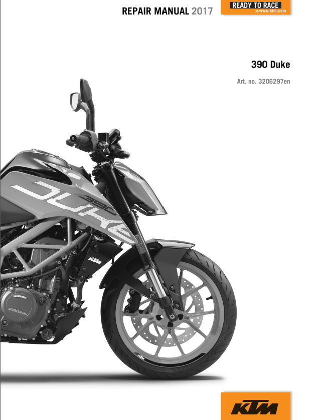 2017KTM390Duke390维修手册插图