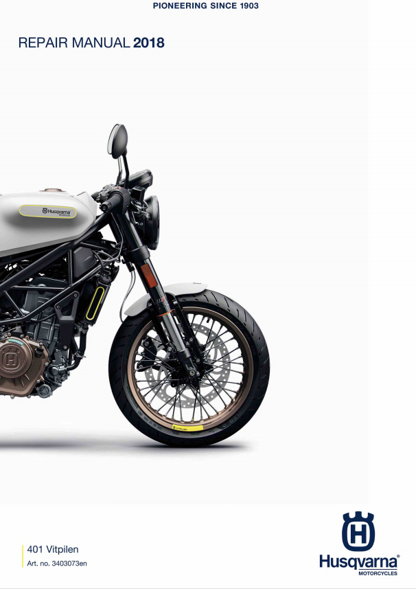 2018Husqvarna401Vitpilen维修手册胡斯瓦纳401插图