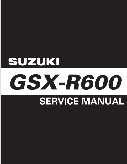 2008-2010铃木GSX-R600维修手册GSX600，铃木K8，铃木K9，铃木L0，铃木K8小R，铃木K9小R铃木L0小R维修手册插图