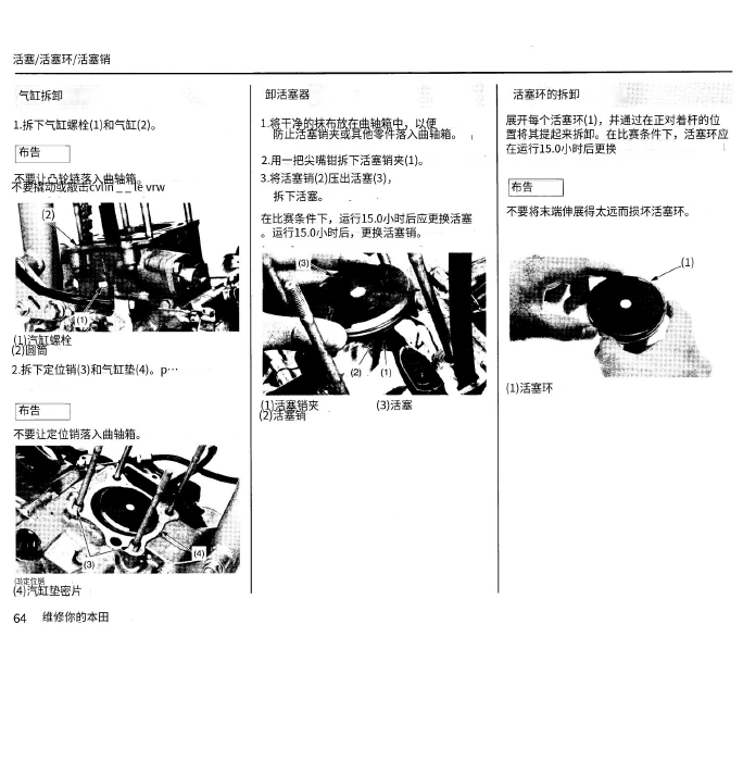 简体中文版本田CRF150R维修手册HONDA_CRF150R插图2