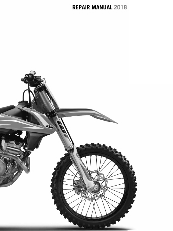 2018KTM250SXF XCF维修手册插图