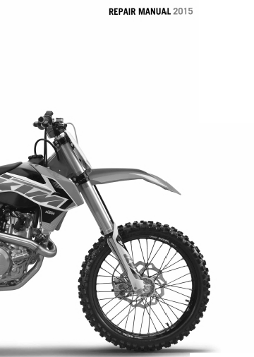 2015KTM450SXF450XCF450维修手册