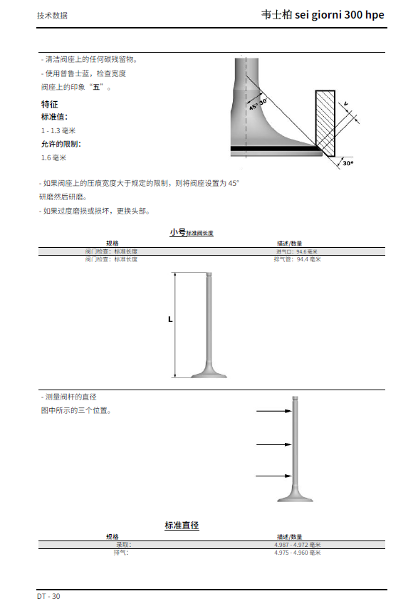 简体中文版2021-2023比亚乔Sei Giorni 300维修手册GTS300韦士柏Vespa300插图