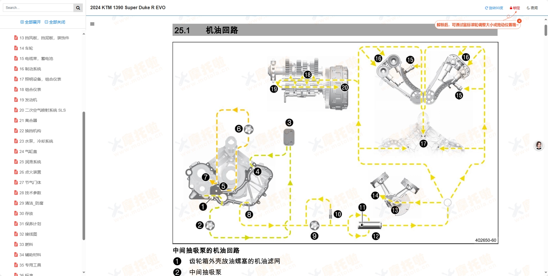 KTM1390SuperDuke维修手册,KTM摩托车维修手册下载插图8