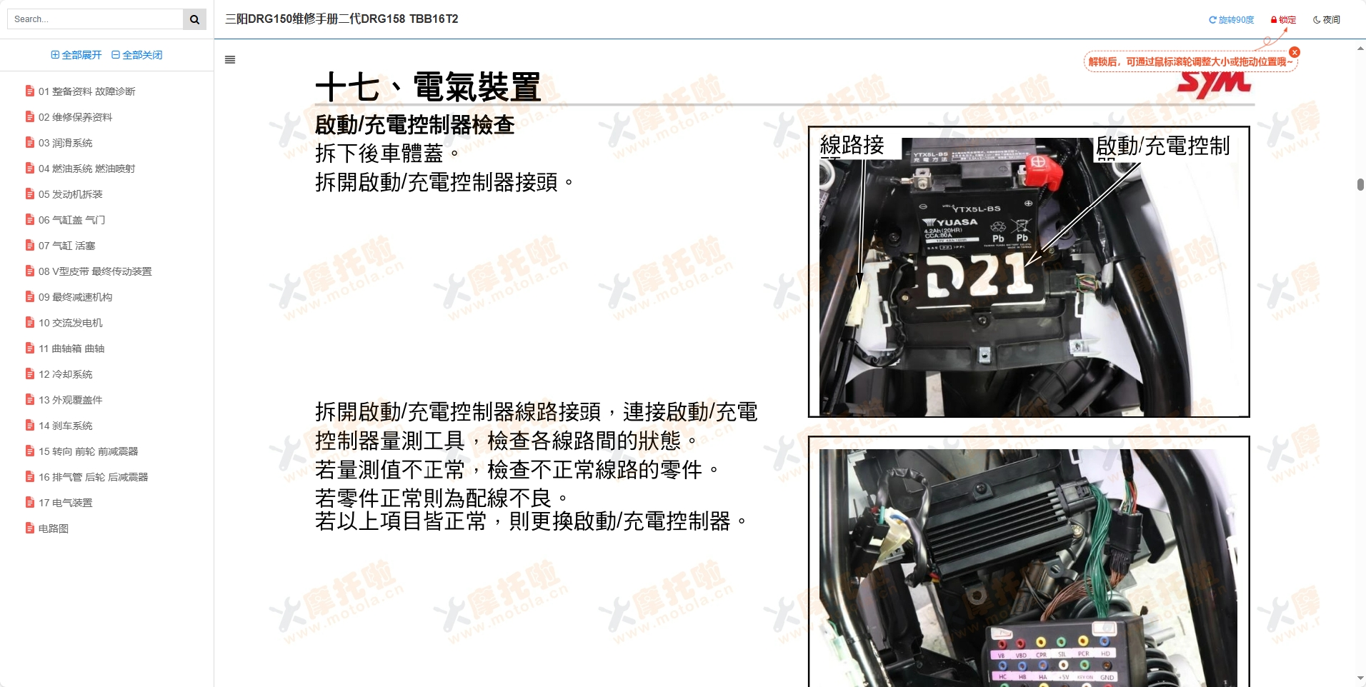 三阳DRG150维修手册二代DRGBT150 TBB16T2插图2 三阳DRG150维修手册二代DRGBT150 TBB16T2插图2