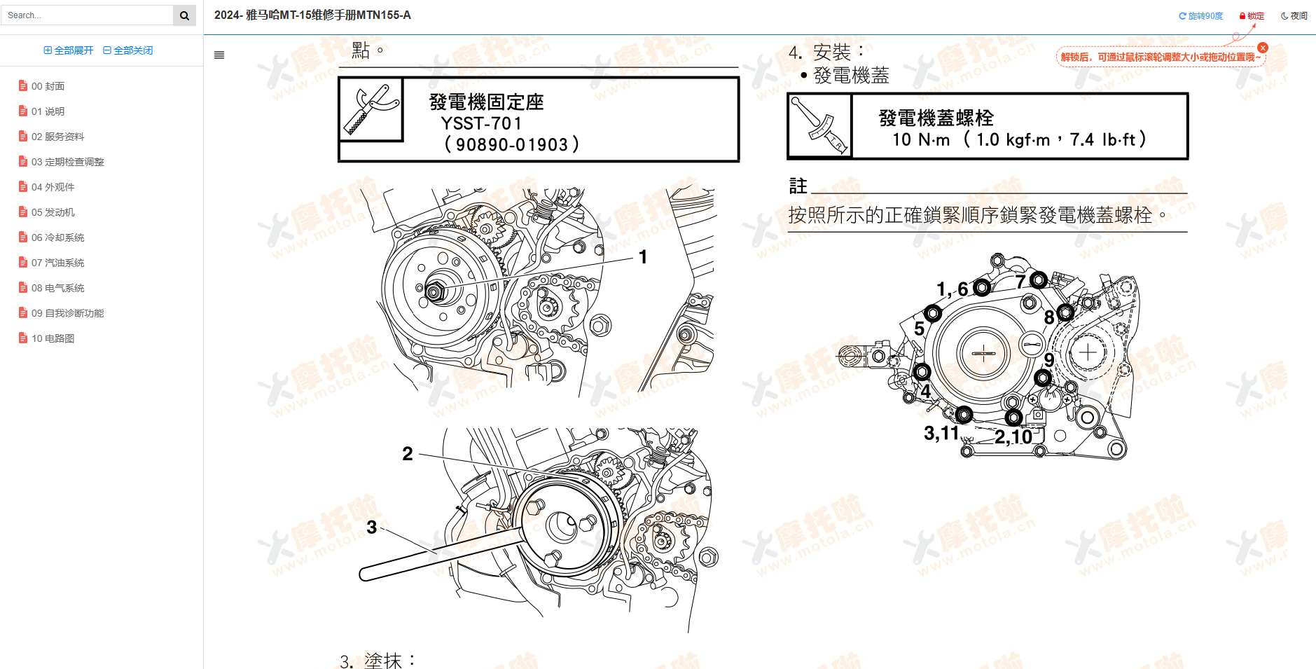 2024- 雅马哈MT-15维修手册MTN155-A插图5