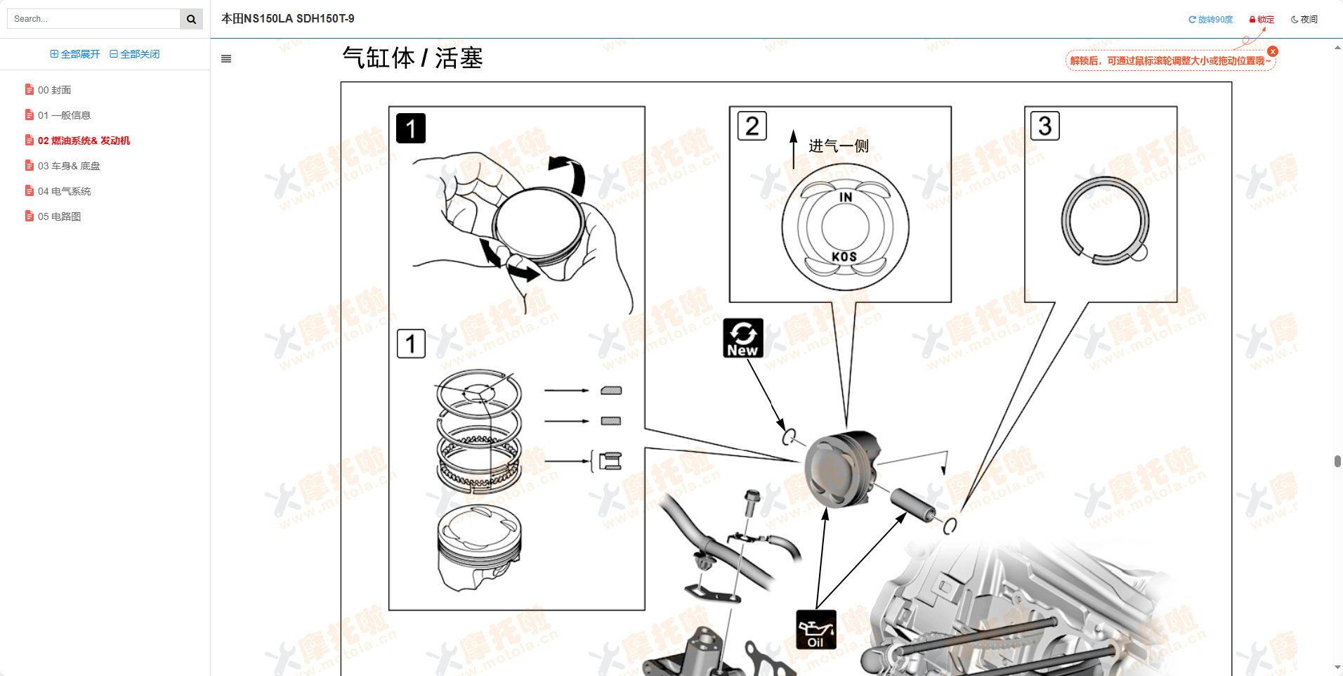 本田NS150LA维修手册SDH150T-9插图1