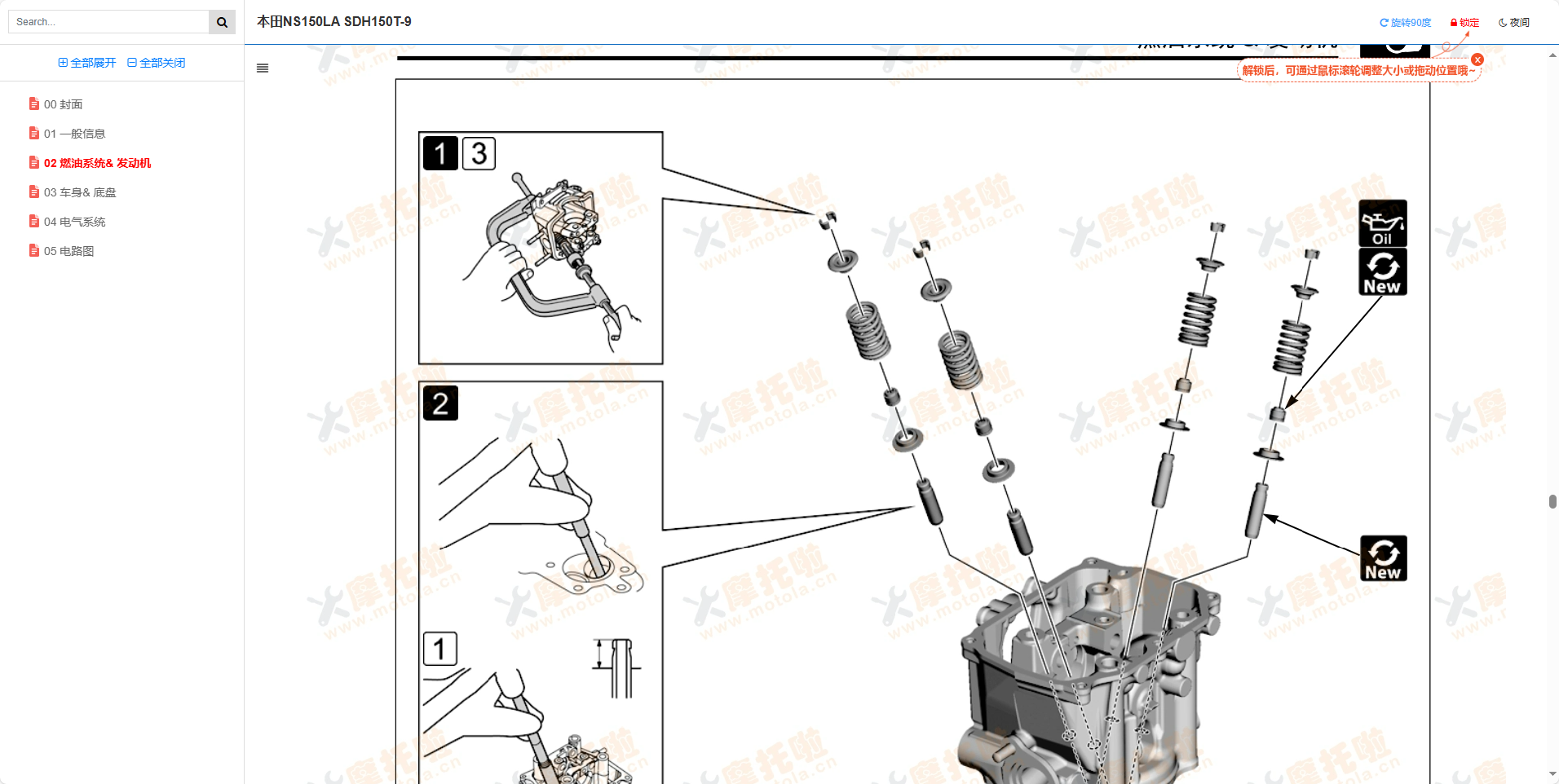 本田NS150LA维修手册SDH150T-9插图5