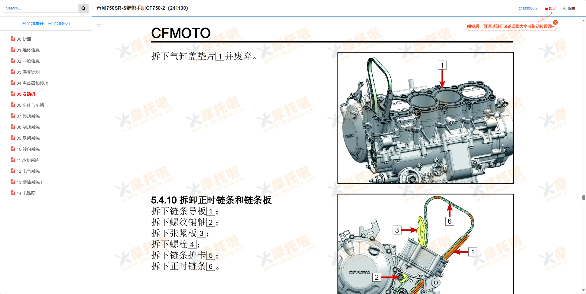 春风750SR-S维修手册CF750-2插图5
