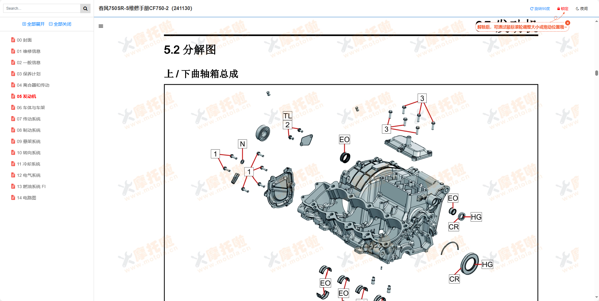 春风750SR-S维修手册CF750-2插图4