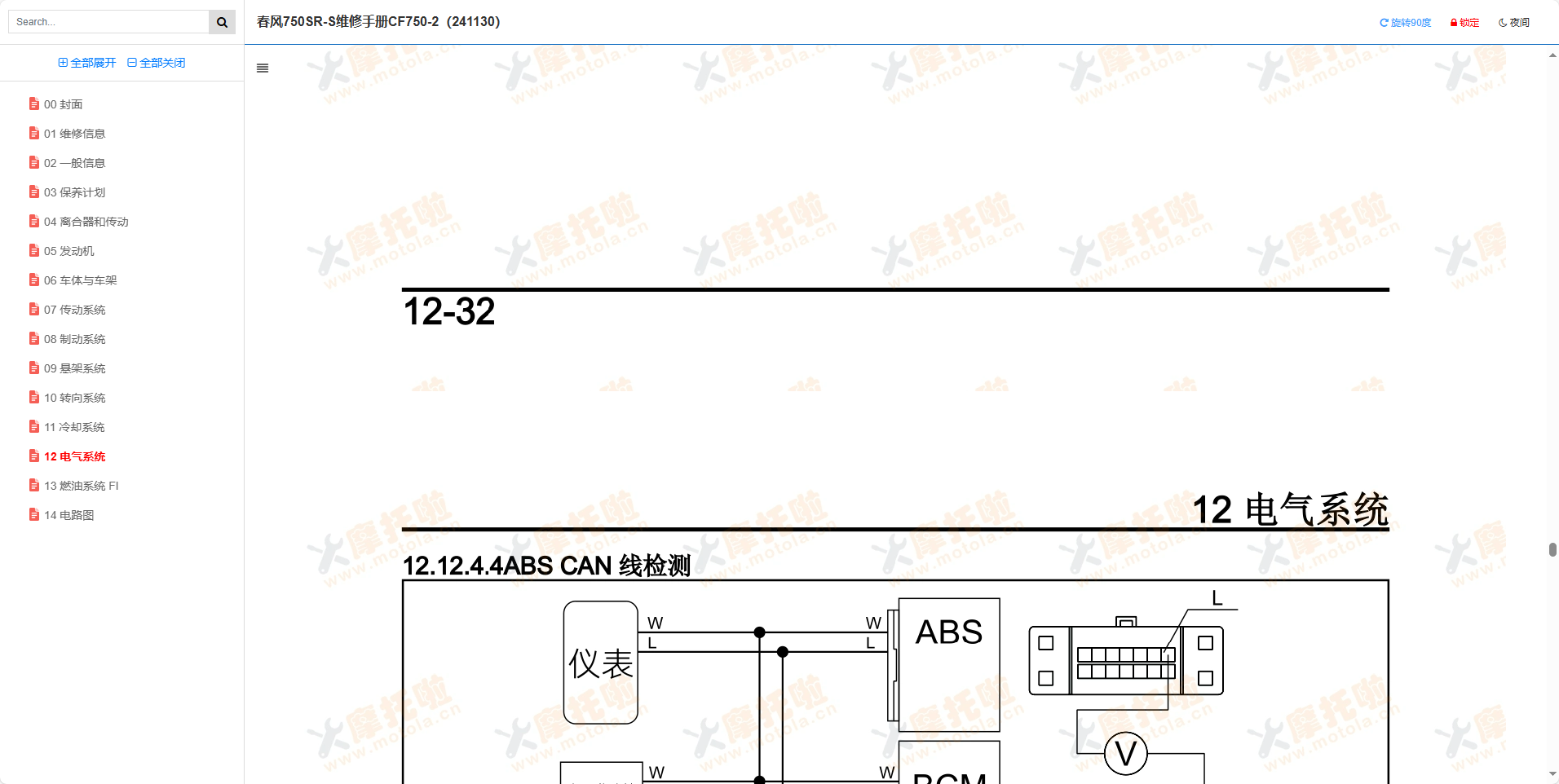 春风750SR-S维修手册CF750-2插图7