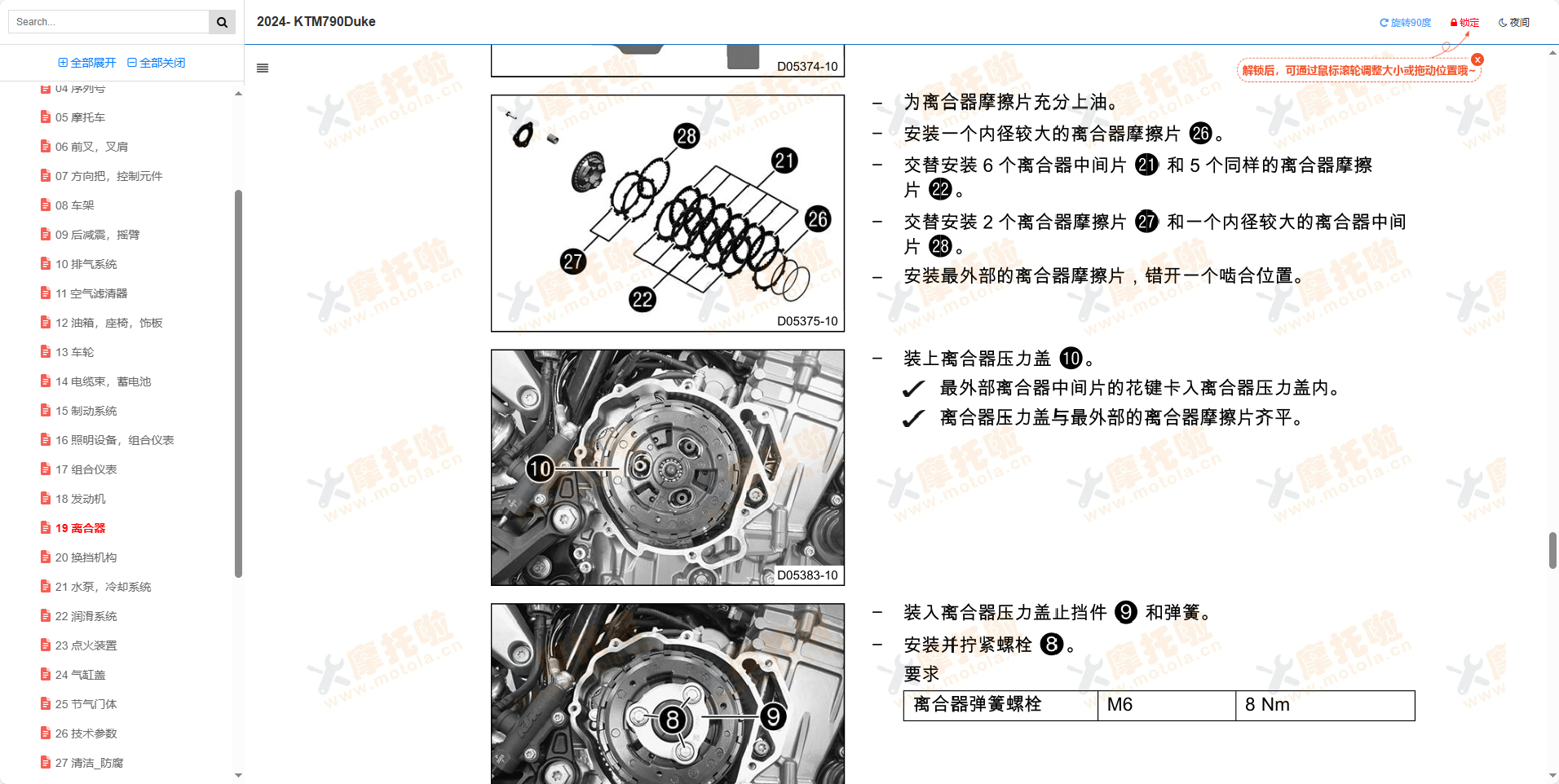 2022-2024KTM790Duke维修手册插图4