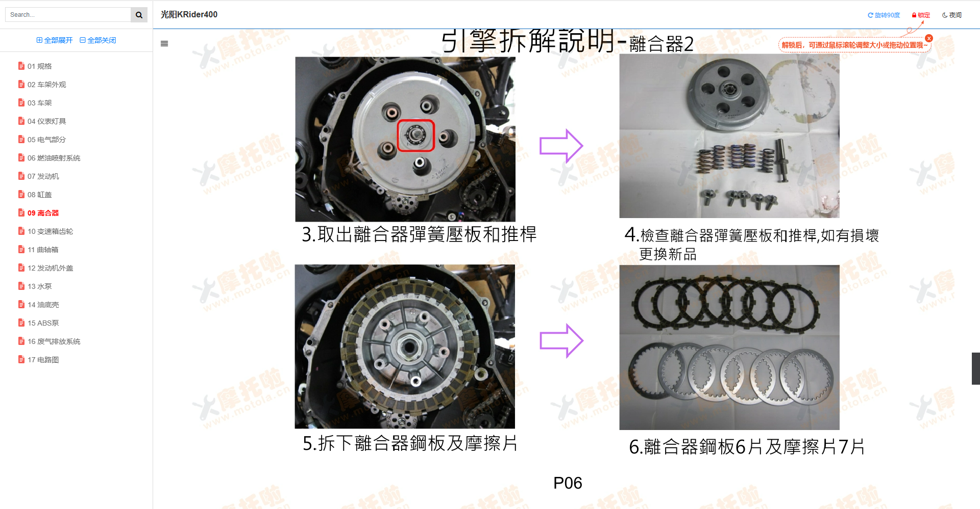 光阳KRider400维修手册插图7 光阳KRider400维修手册插图7