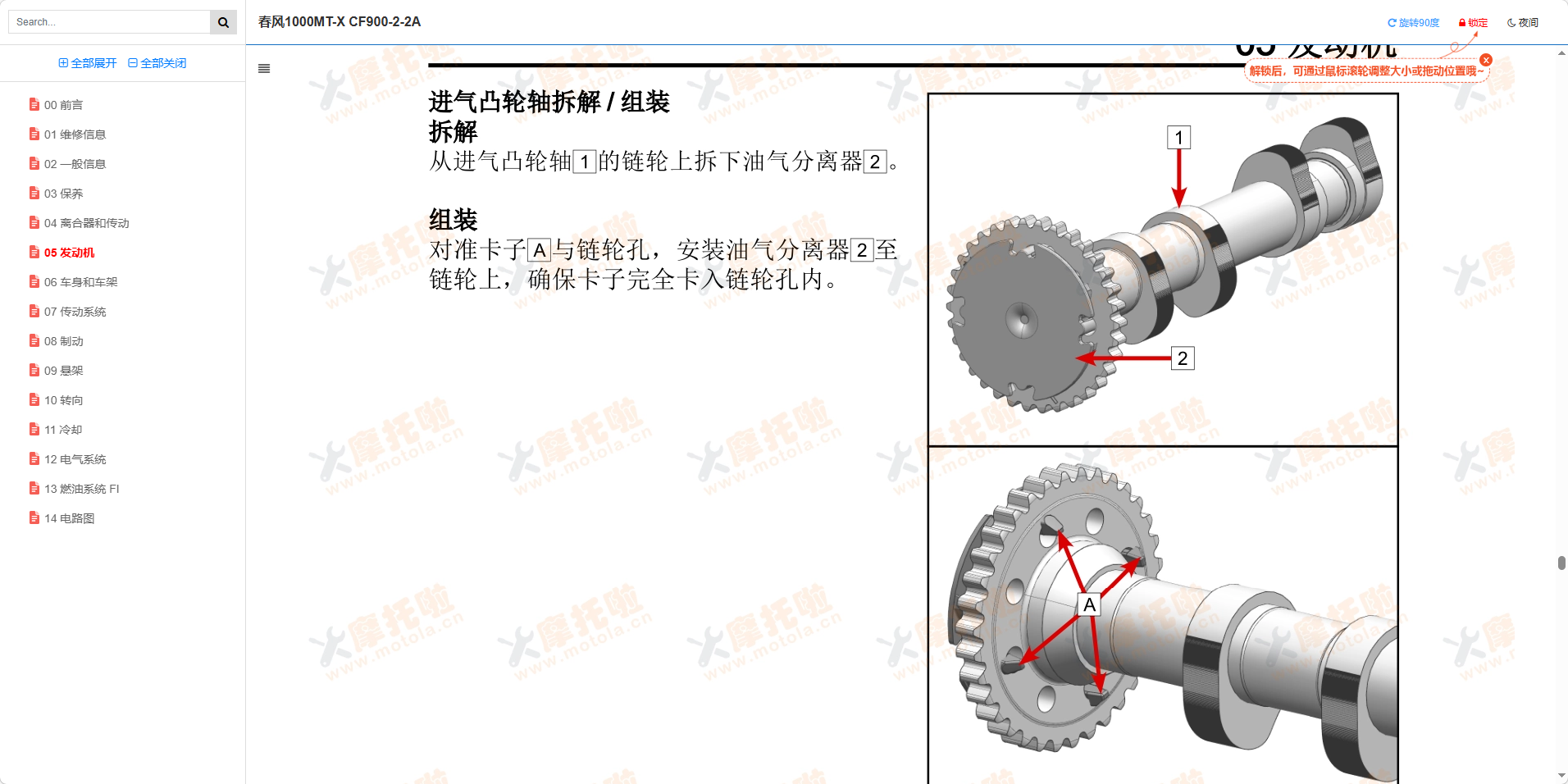 春风1000MT-X维修手册CF900-2-2A插图9