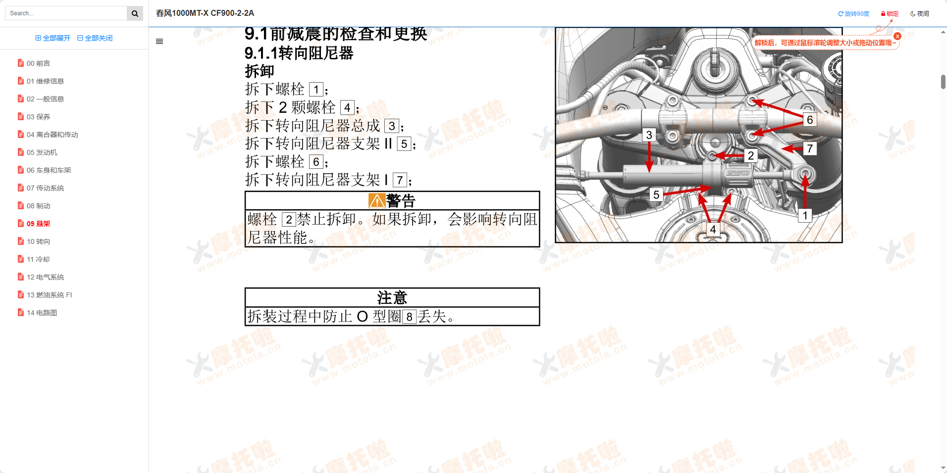春风1000MT-X维修手册CF900-2-2A插图5