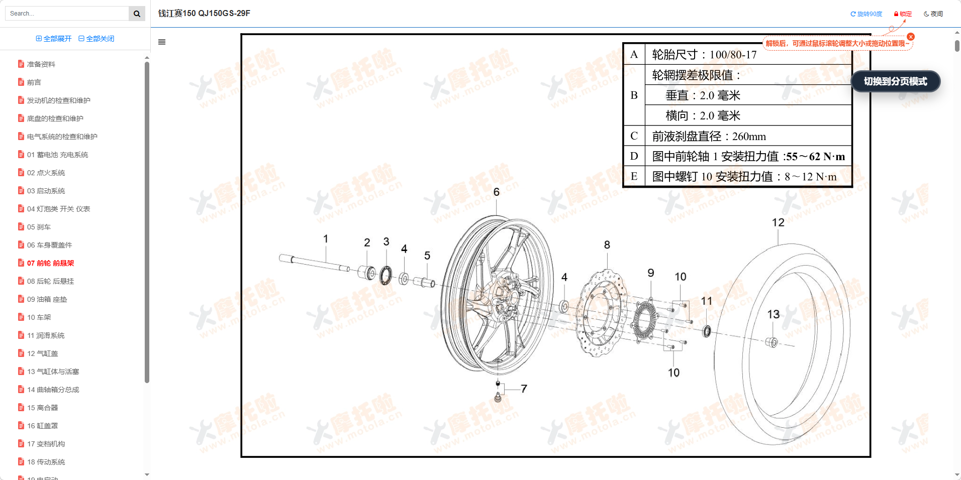 钱江赛150维修手册QJ150GS-29F插图4 钱江赛150维修手册QJ150GS-29F插图4