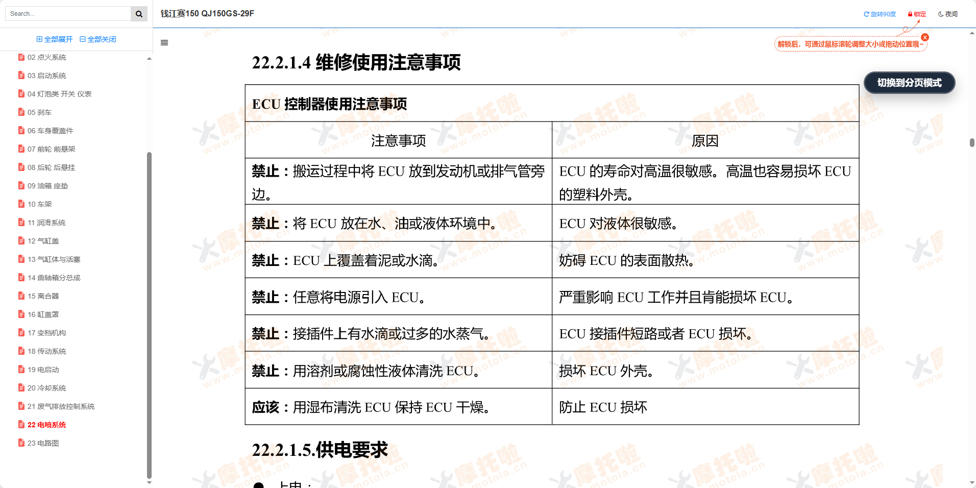 钱江赛150维修手册QJ150GS-29F插图10 钱江赛150维修手册QJ150GS-29F插图10