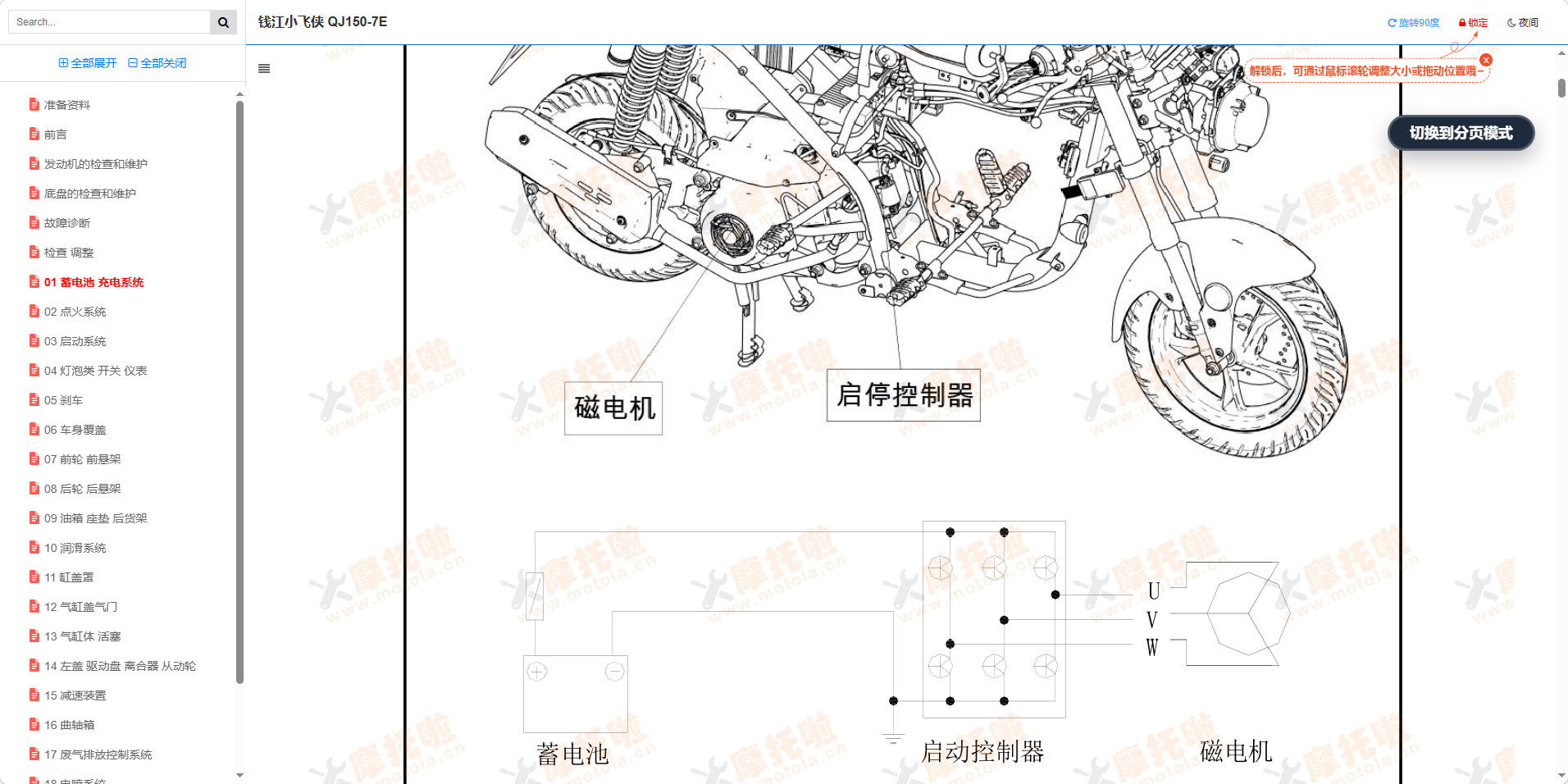 钱江小飞侠维修手册QJ150-7E插图2