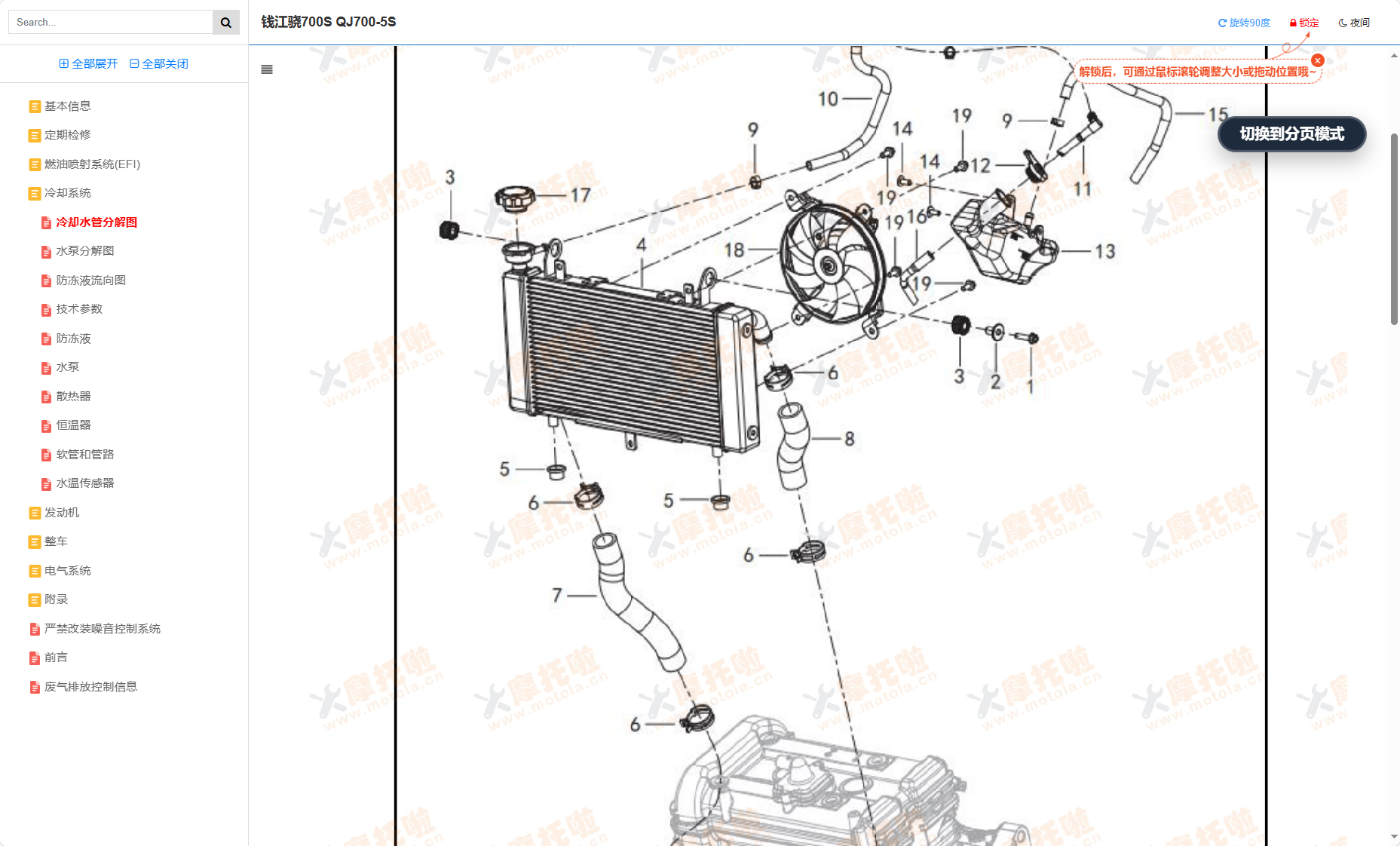钱江骁700S维修手册QJ700-5S插图5