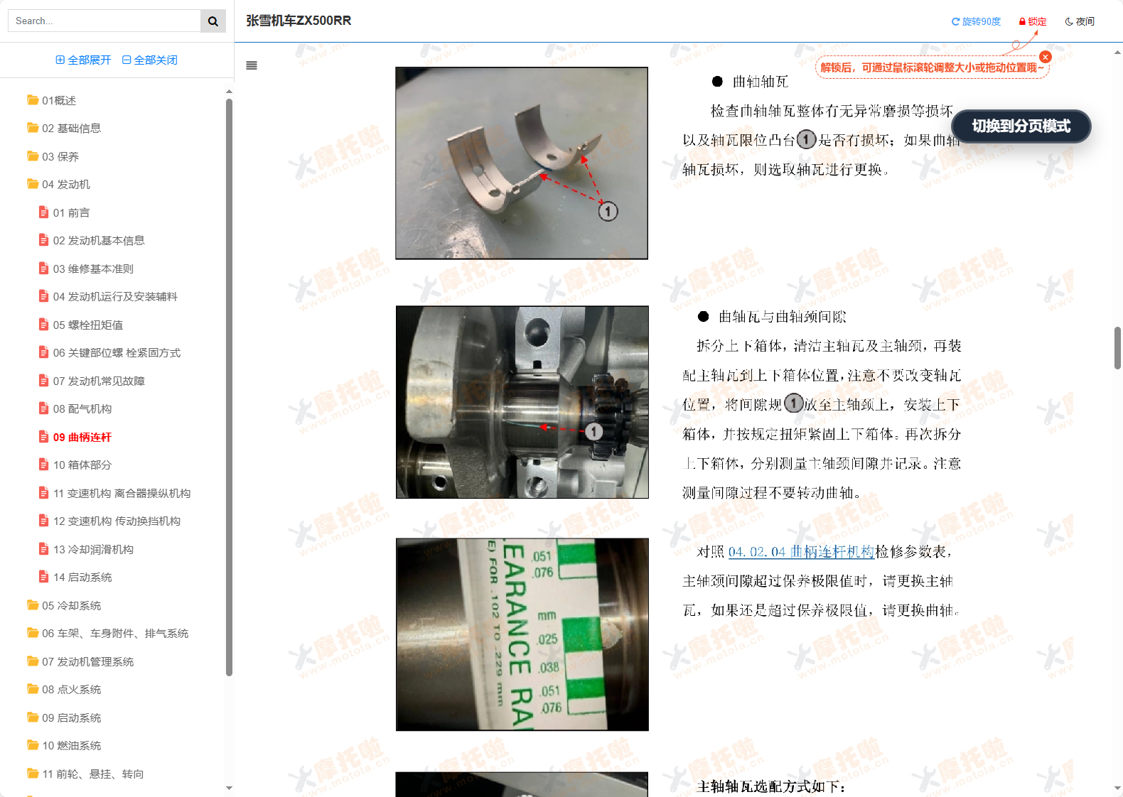 张雪机车ZX500RR维修手册插图5 张雪机车ZX500RR维修手册插图5