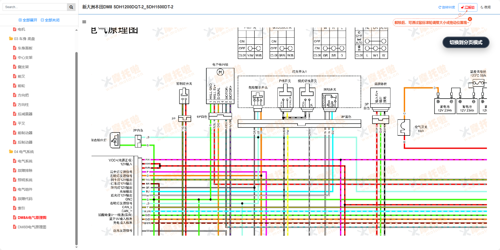 新大洲本田DM8维修手册SDH1200DQT-2_SDH1500DT-2插图7