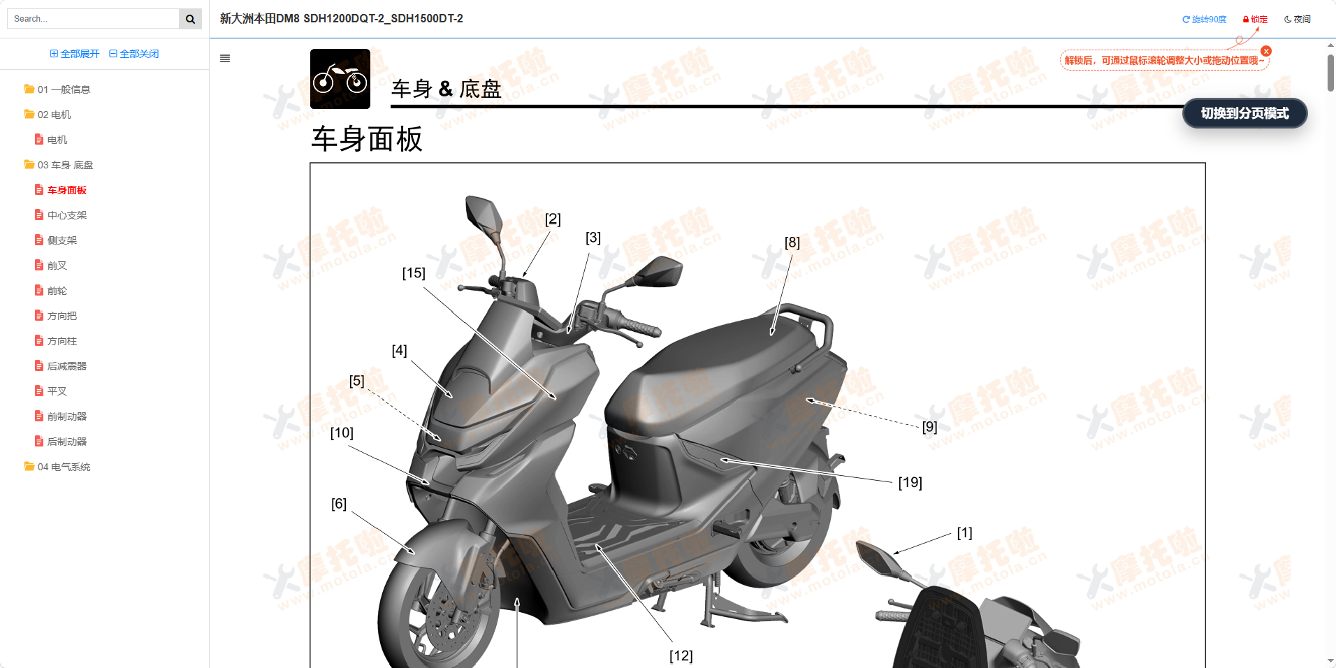 新大洲本田DM8维修手册SDH1200DQT-2_SDH1500DT-2插图2