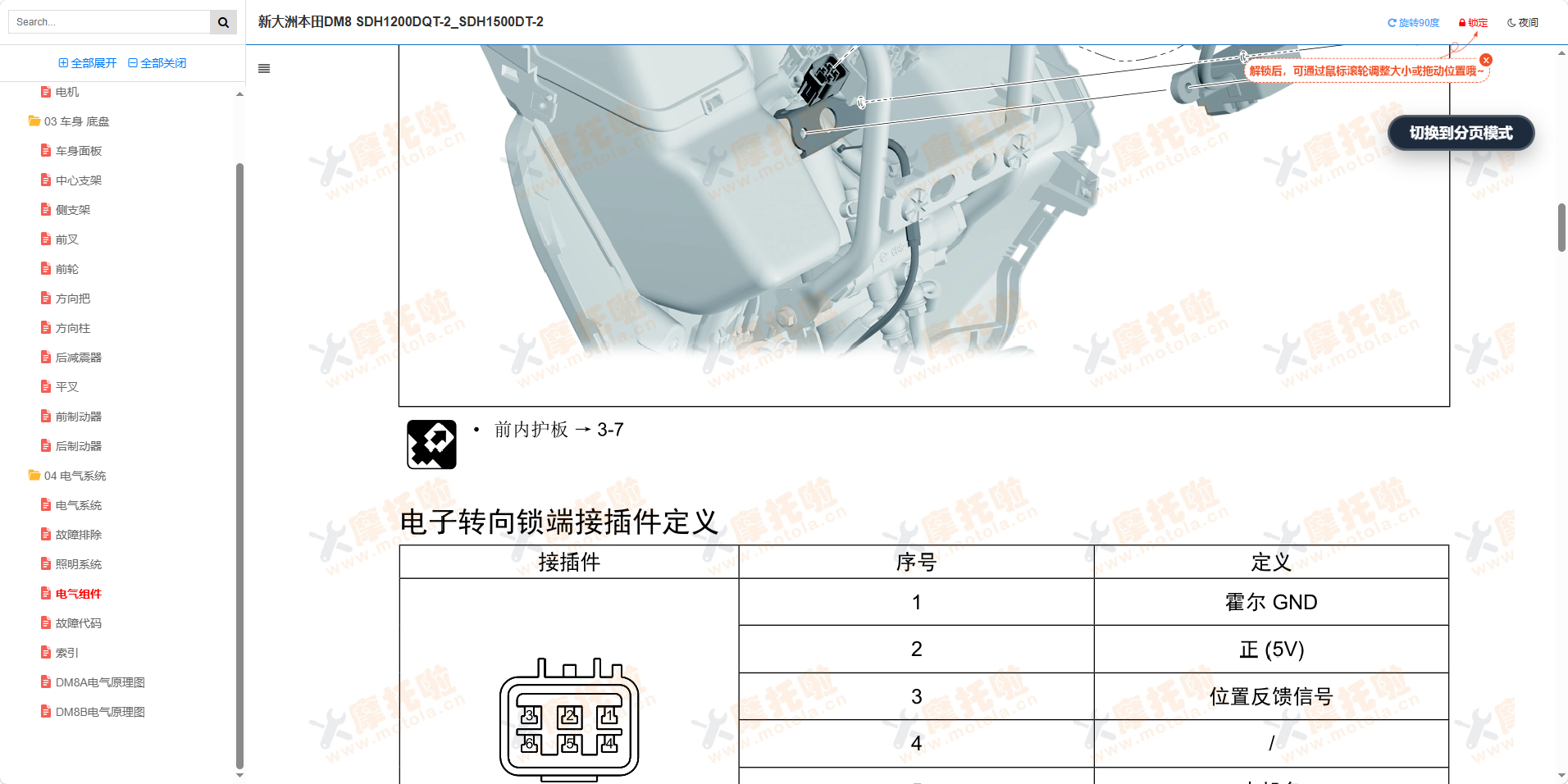 新大洲本田DM8维修手册SDH1200DQT-2_SDH1500DT-2插图6