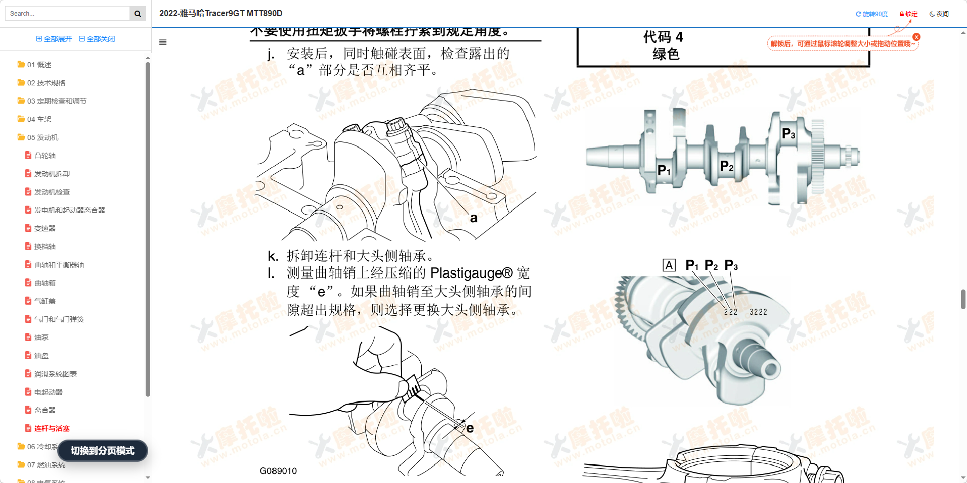 2022-雅马哈Tracer9GT维修手册MTT890D插图4