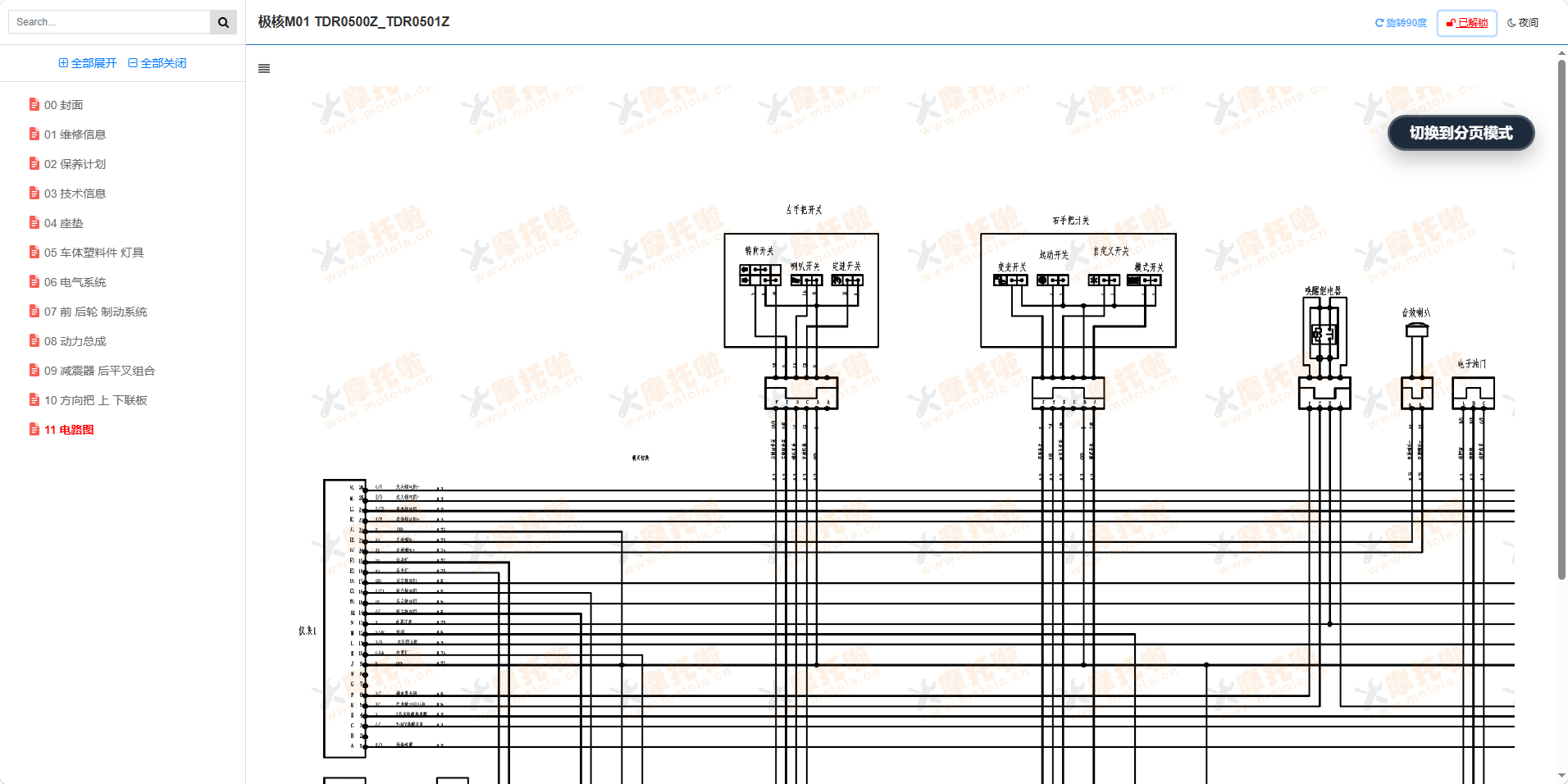 极核M01维修手册TDR0500Z_TDR0501Z插图6
