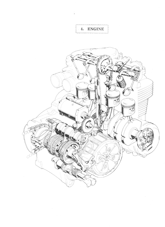 本田CB550FOUR维修手册CB500插图1