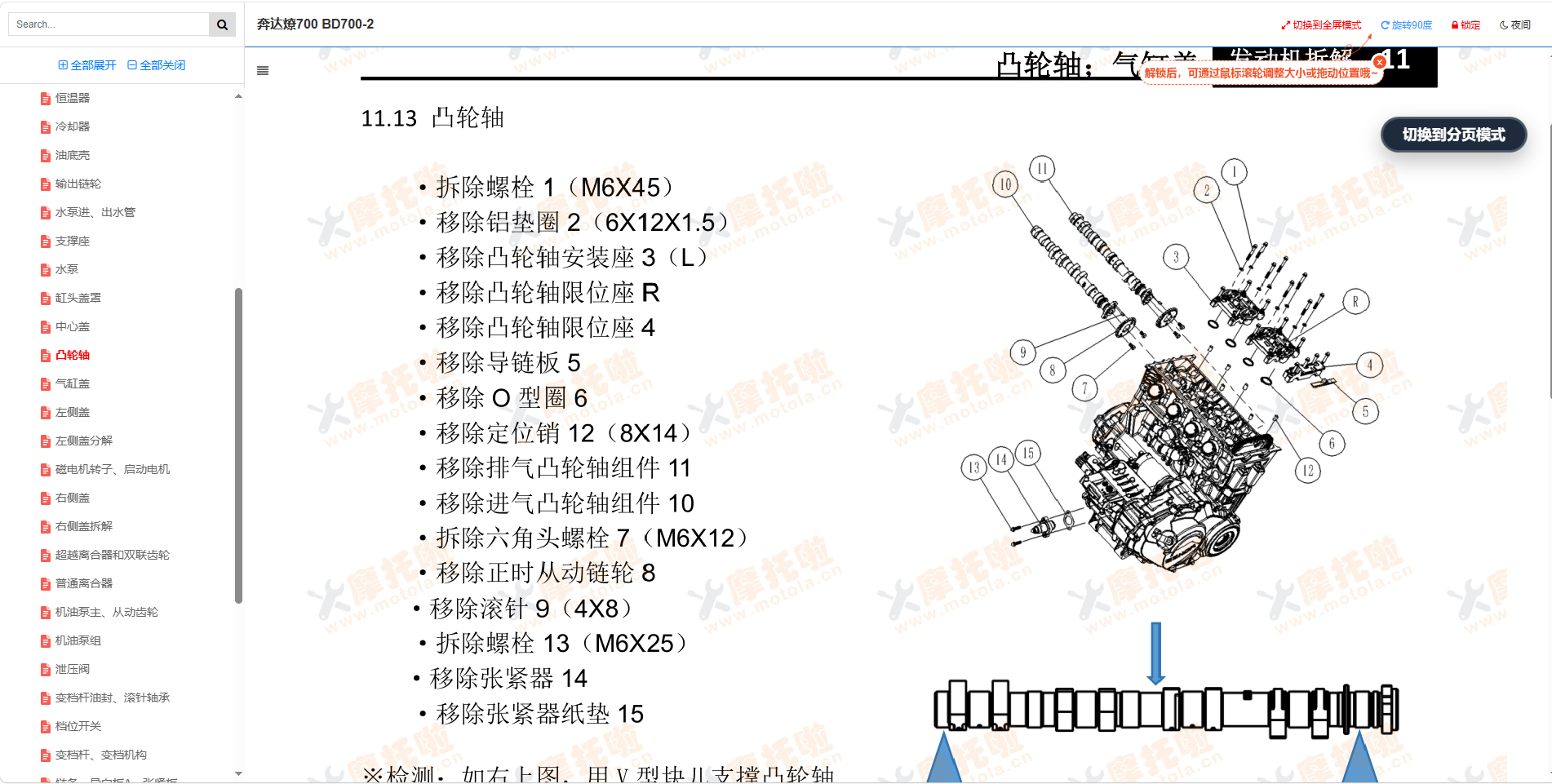 奔达燎700维修手册BD700-2插图5