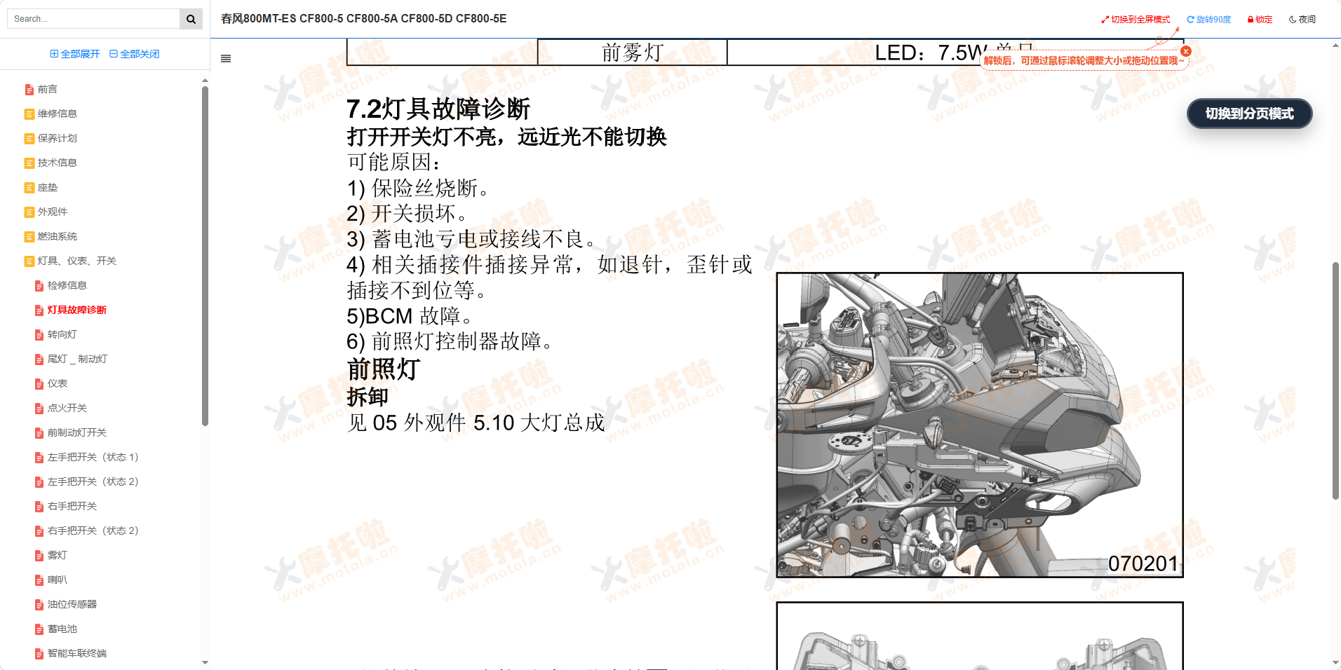 春风800MT-ES维修手册CF800-5 CF800-5A CF800-5D CF800-5E插图4 春风800MT-ES维修手册CF800-5 CF800-5A CF800-5D CF800-5E插图4