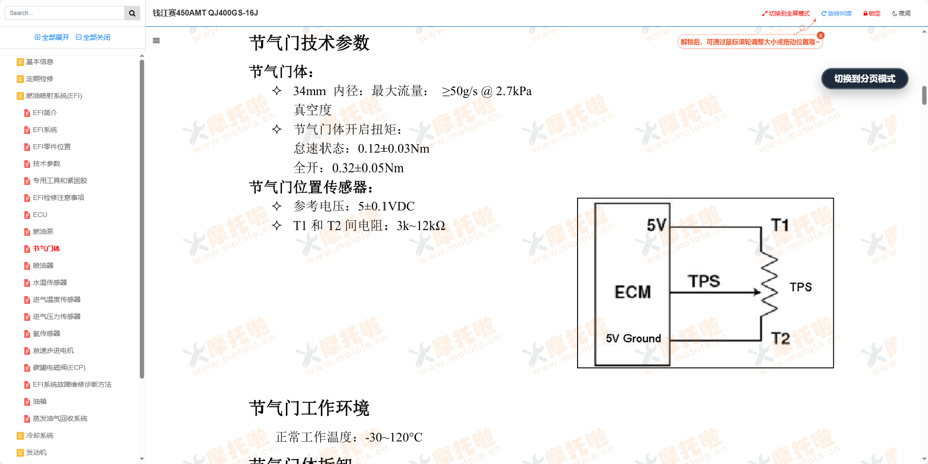 钱江赛450AMT维修手册QJ400GS-16J插图3 钱江赛450AMT维修手册QJ400GS-16J插图3