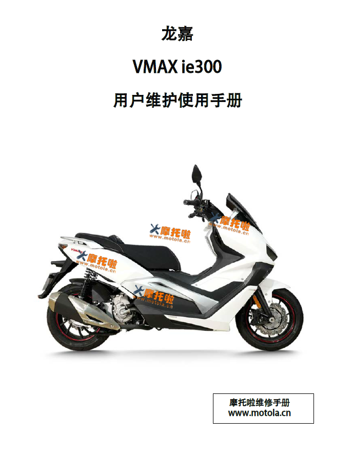 龙嘉VMAX300维修手册LJ300T-18