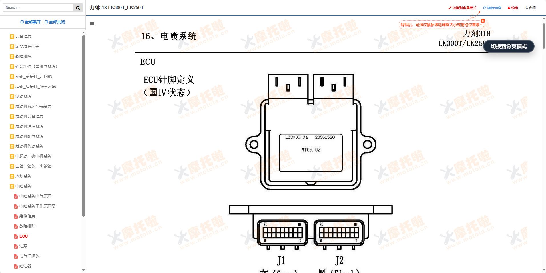 力刻318维修手册LK300T_LK250T插图8