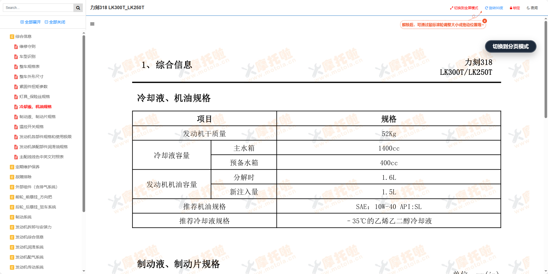 力刻318维修手册LK300T_LK250T插图2