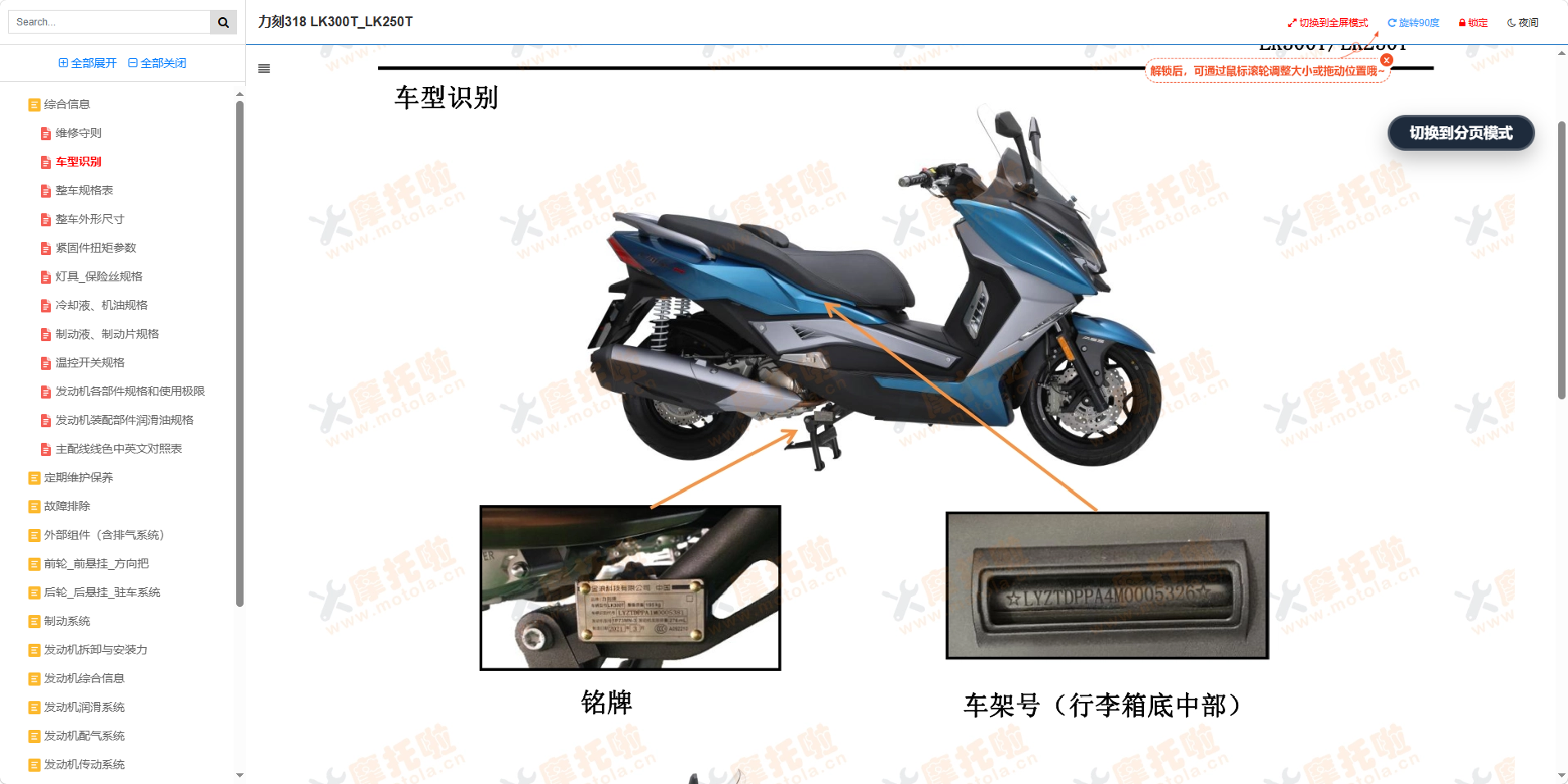 力刻318维修手册LK300T_LK250T插图1
