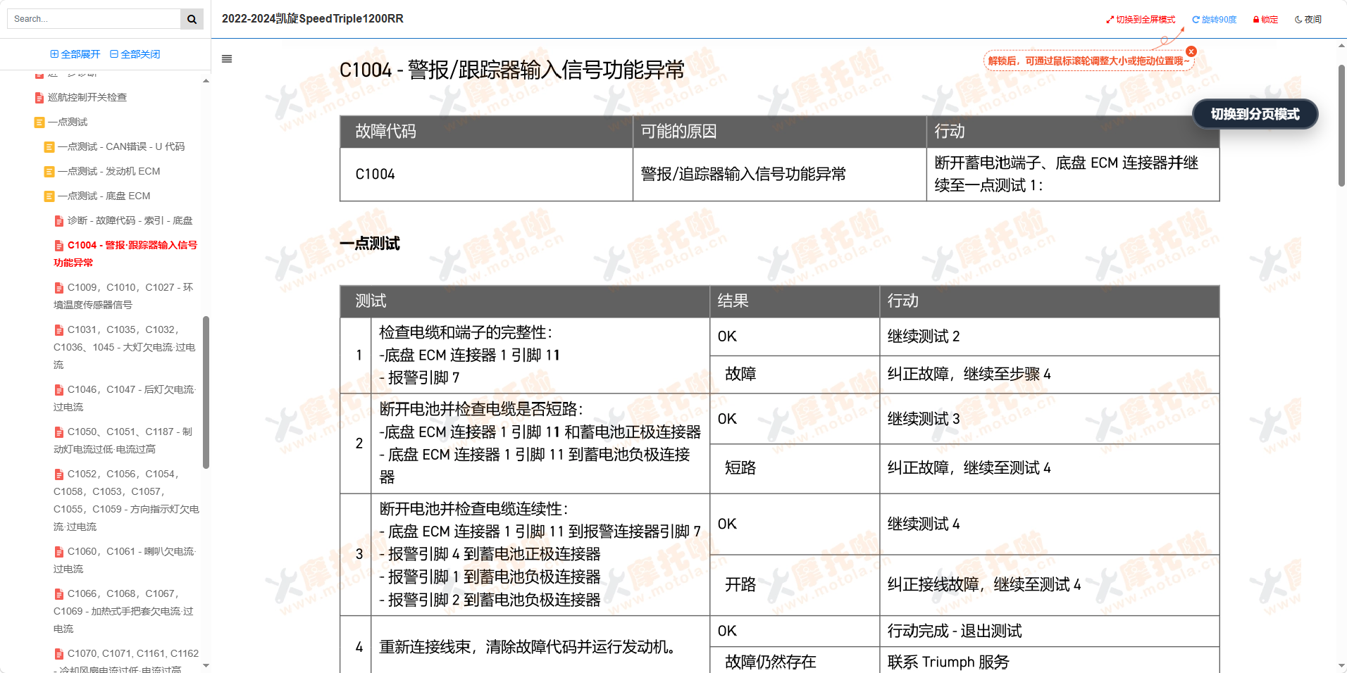 2022-2024凯旋SpeedTriple1200RR维修手册插图8