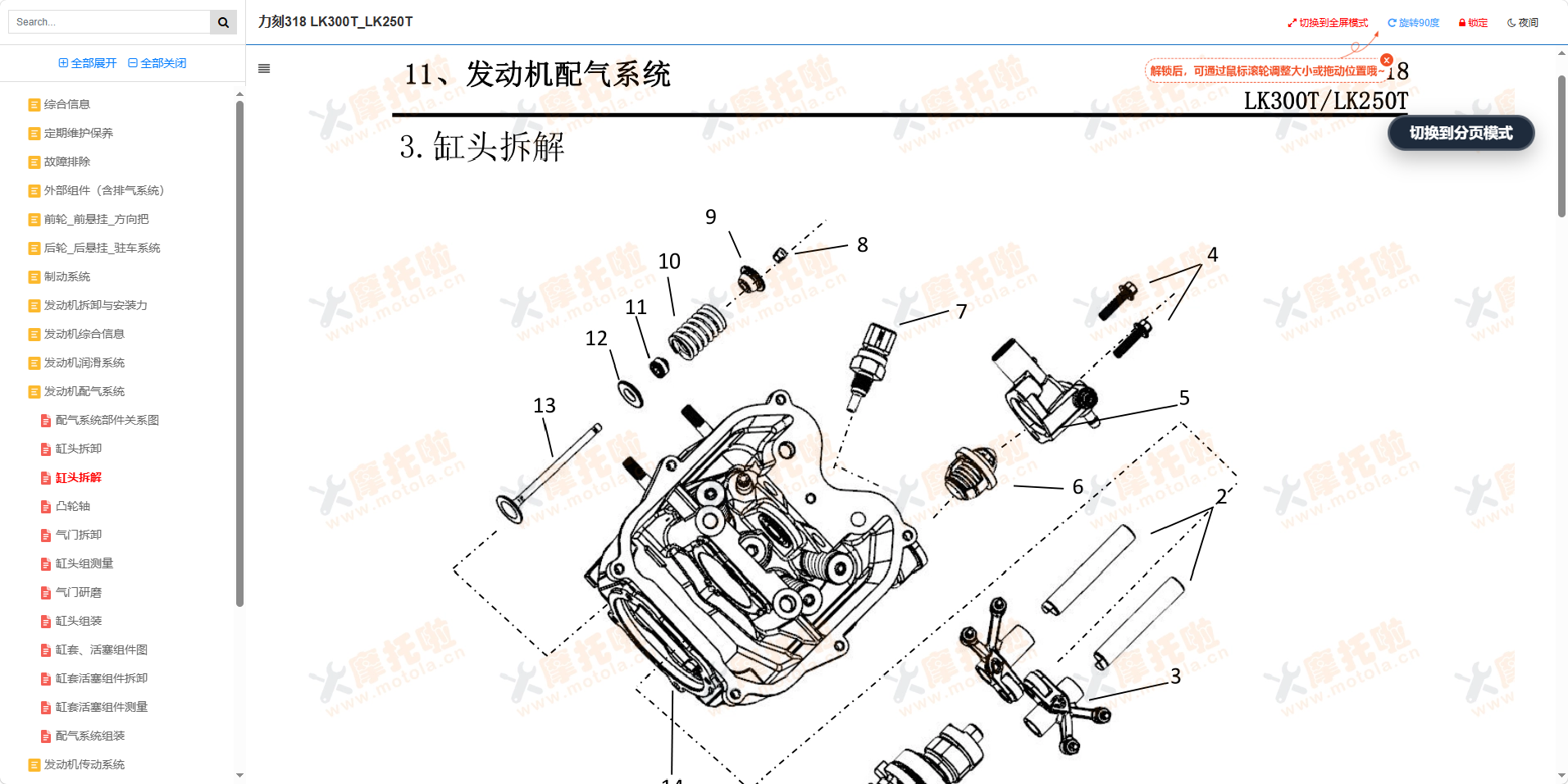 力刻318维修手册LK300T_LK250T插图6
