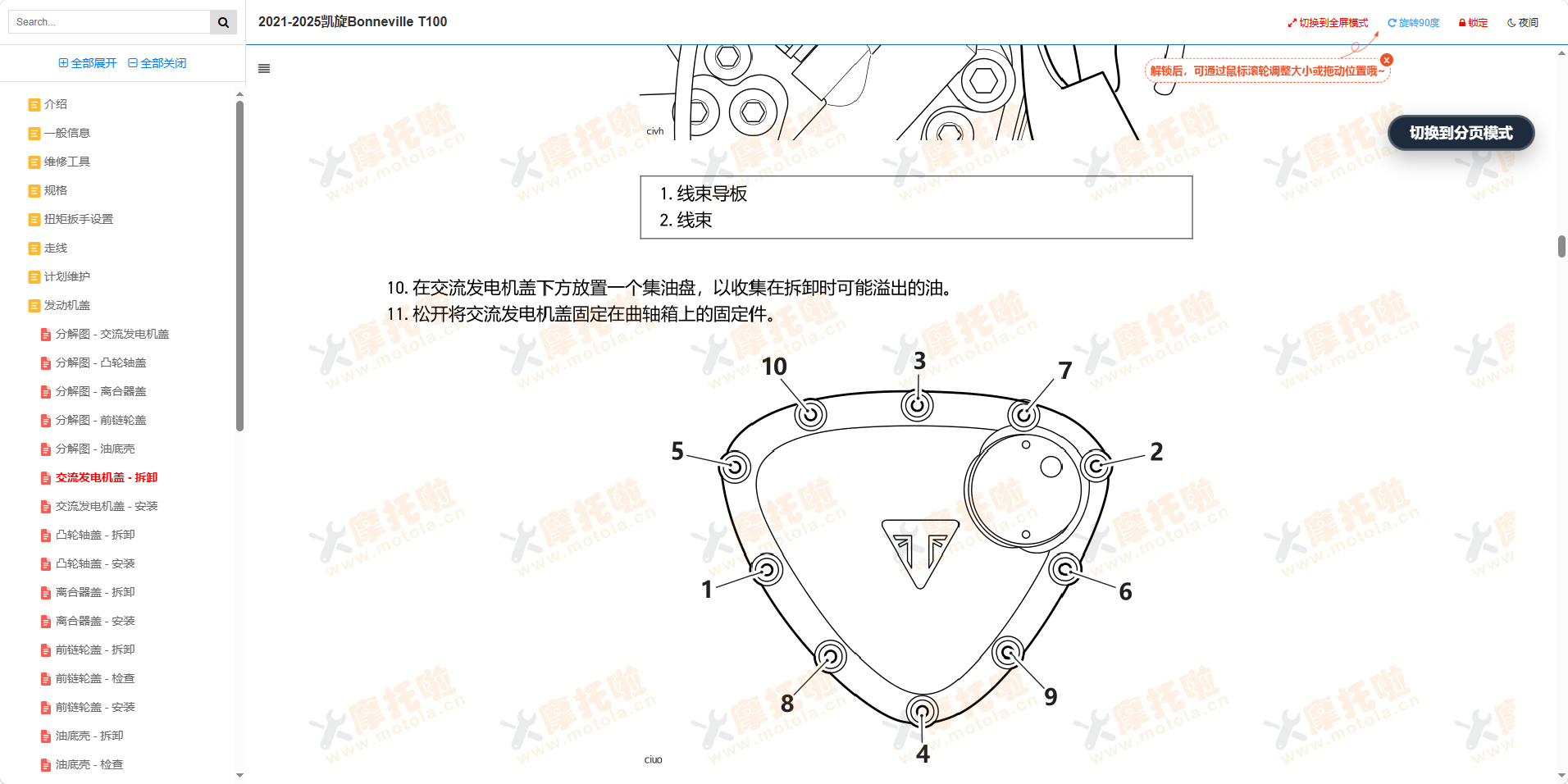 2021-2025凯旋Bonneville T100维修手册插图2