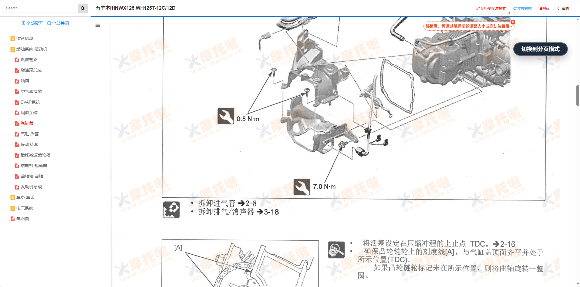 五羊本田NWX125维修手册WH125T-12C/12D插图2 五羊本田NWX125维修手册WH125T-12C/12D插图2