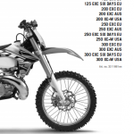 2013-KTM125EXC,200exc,200xcw,250exc,300exc,xcw用户手册