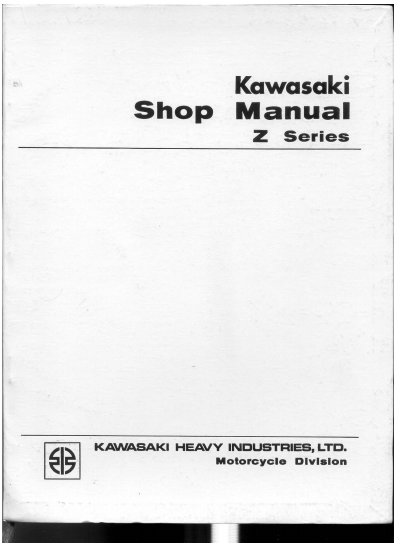 川崎Kawasaki Z系列维修手册插图