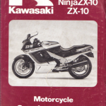 川崎1988-1990KawasakiNinjaZX-10_ZX1000-B1维修手册川崎ZX10R川崎ZX-10R