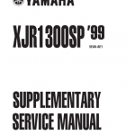 雅马哈1999-2003YamahaXJR1300维修手册XJR1200通用