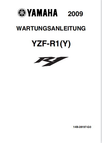 2009-2011雅马哈YZF-R1维修手册雅马哈R1插图2