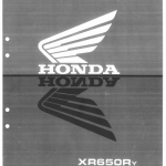 本田2000HONDAXR650Ry维修手册